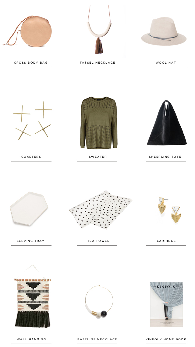 HOLIDAY GIFT GUIDE FOR HER // SARAH SHERMAN SAMUEL