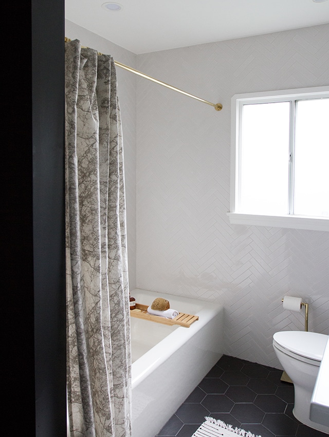 Main Bath Tour Before & After - Sarah Sherman Samuel