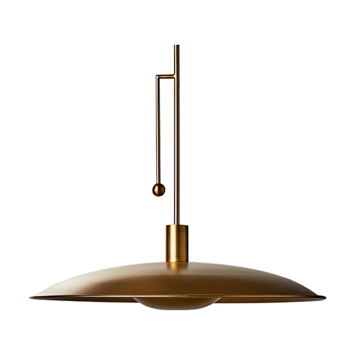 alavanca brass pendant light